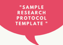 Sample Research Protocol Template for NGOs: Free Template