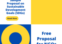 A Comprehensive Sample Proposal for Integrating Sustainable Development Goals (SDGs): Free Proposal for NGOs