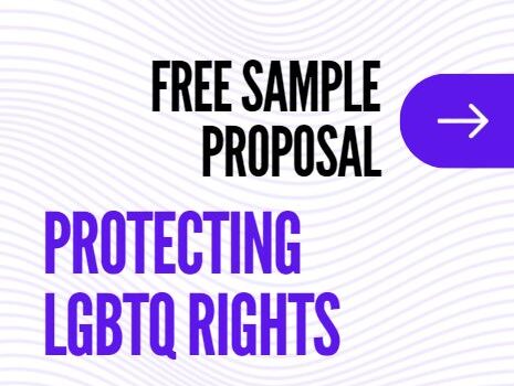 Protecting LGBTQ Rights by Eliminating Discrimination Based on Sexual Orientation and Gender Identity: A Free Sample Proposal for NGOs