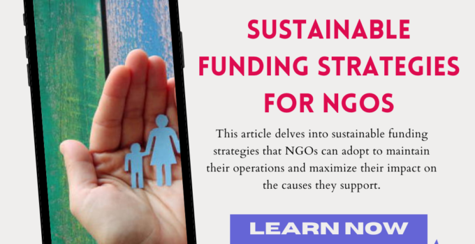 Sustainable Funding Strategies for NGOs: A Free Resource for Long Term Planning