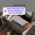 Sample Proposal for Income Generation Plan for Widows