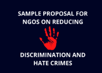 Sample Proposal for NGOs on Reducing Discrimination and Hate Crimes