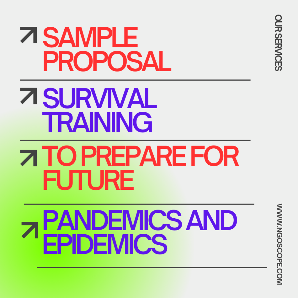 Sample Proposal for Survival Training to Prepare for Future Pandemics ...