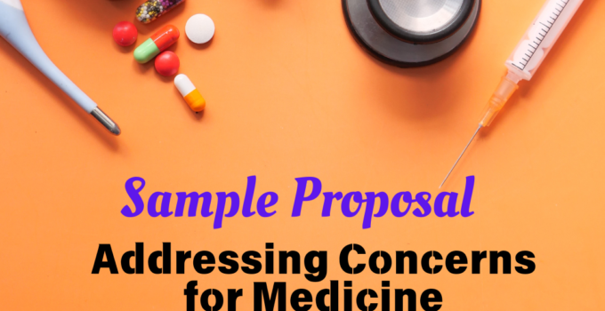 Sample Proposal for NGOs addressing concerns for Medicine Resistance in Poor Community