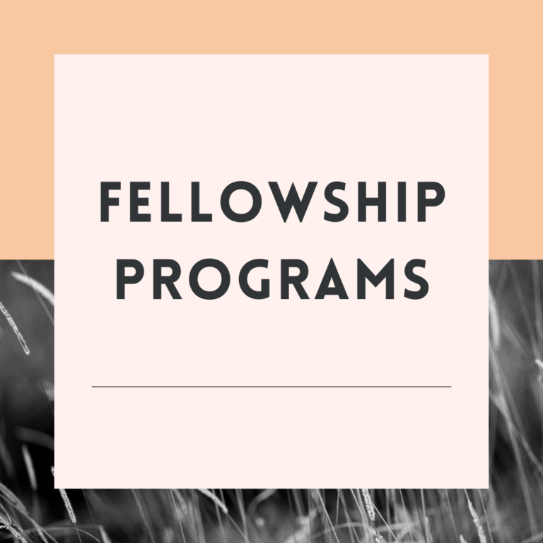 Eligibility Criteria for ACT Fellowship Program Cohort 20252026