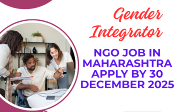 NGO Job in Maharashtra for Gender Integrator Apply By 30 December 2025: Know its Eligibility Criteria, Salary, and Application Process