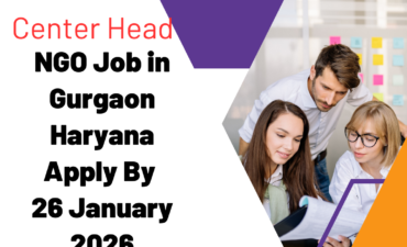 NGO Job in Gurgaon Haryana for Center Head Apply By 26 January 2026