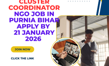 NGO Job in Purnia Bihar for Cluster Coordinator Apply By 21 January 2026