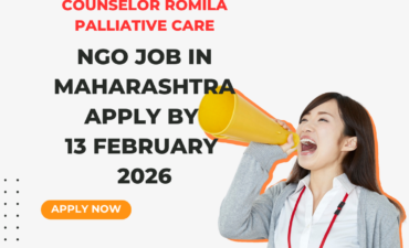 NGO Job in Maharashtra for Consultant Counselor Romila Palliative Care Apply By 13 February 2026