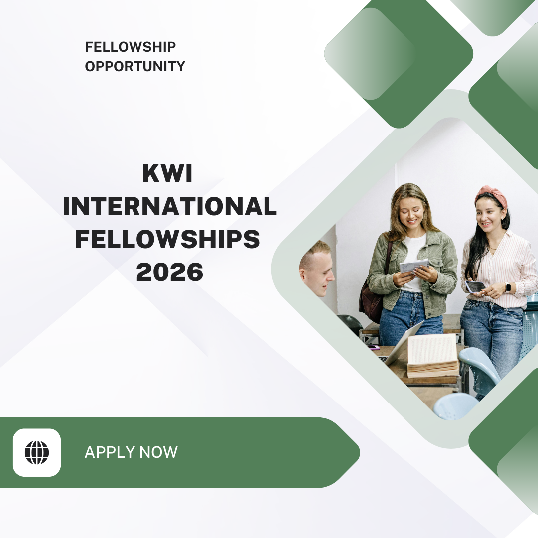 KWI International Fellowships 2026 Application are now open