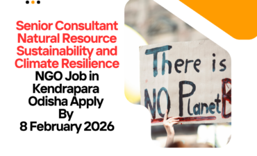 Senior Consultant Natural Resource Sustainability and Climate Resilience NGO Job in Kendrapara Odisha Apply By 8 February 2026