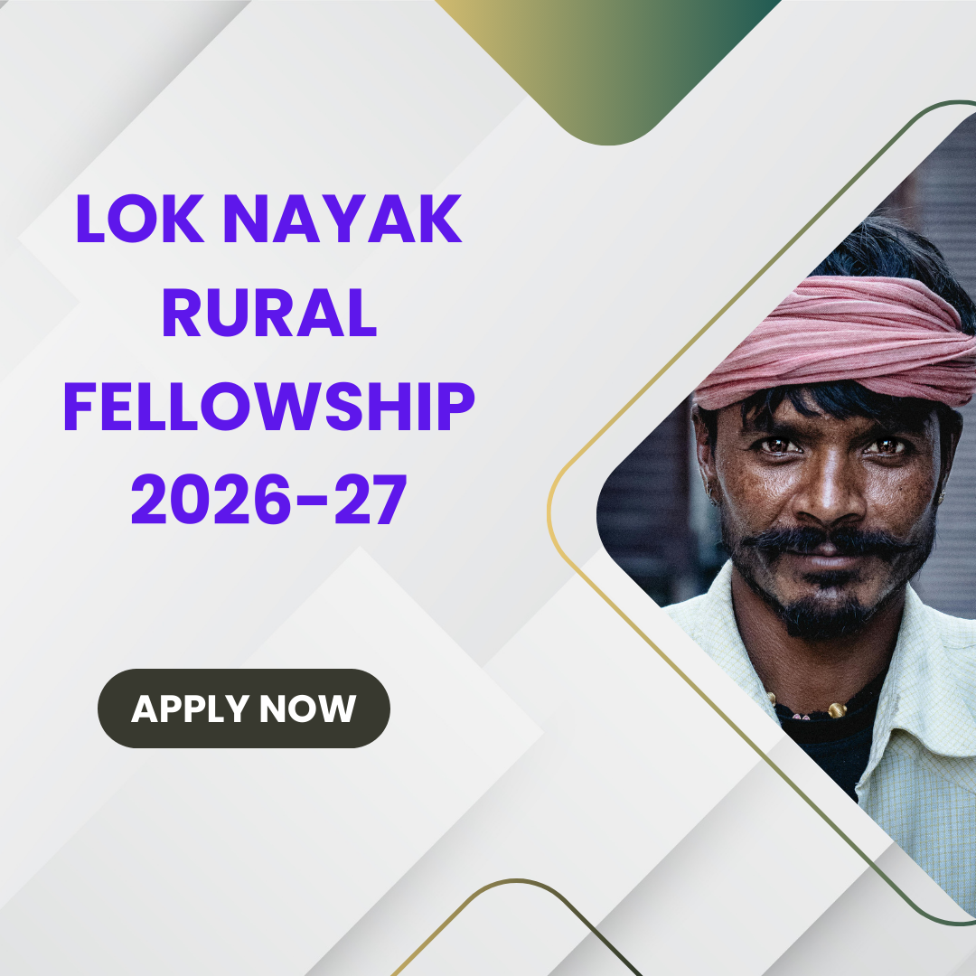 Lok Nayak Rural Fellowship 2026-27 ngoscope.com