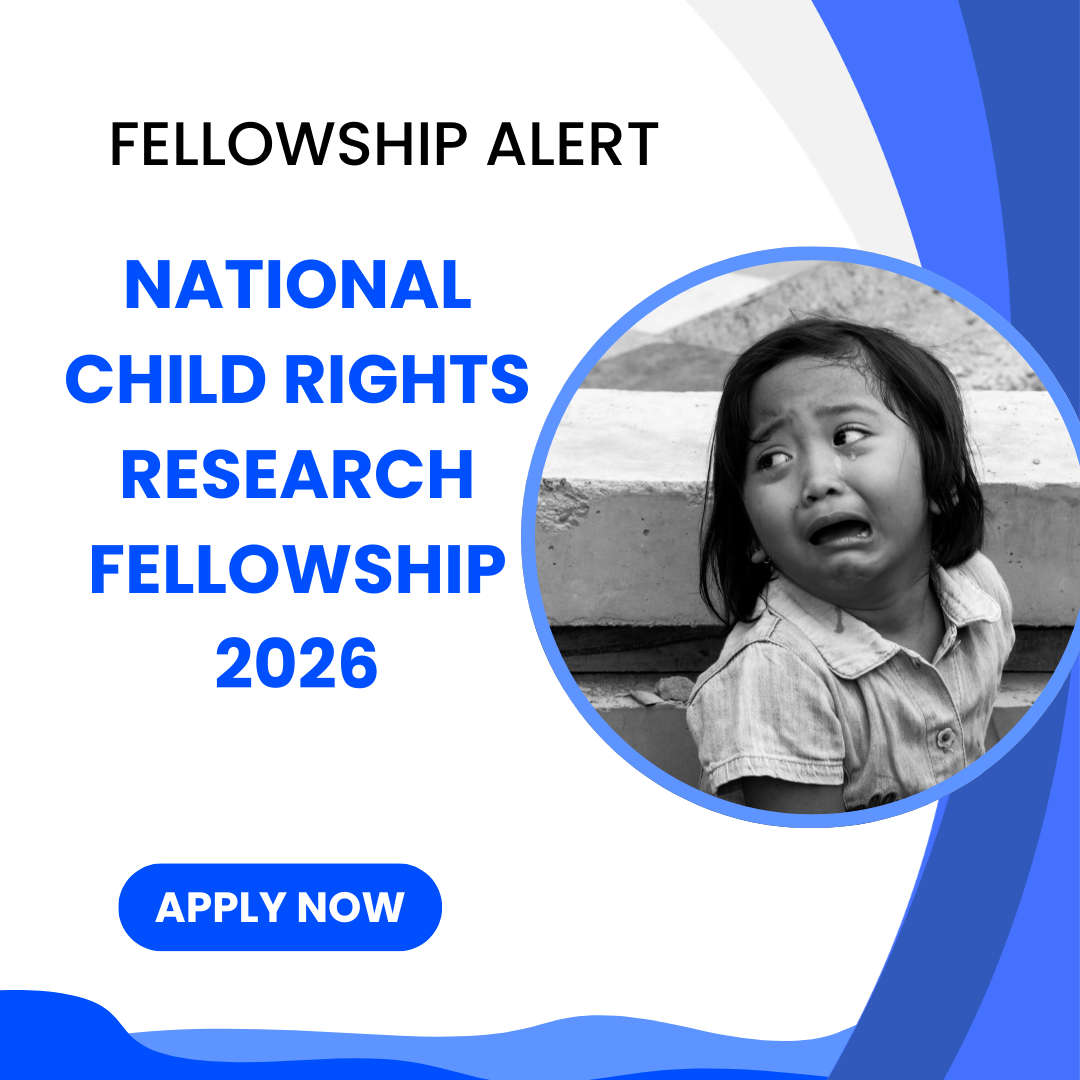 National Child Rights Research Fellowship 2026 ngoscope.com