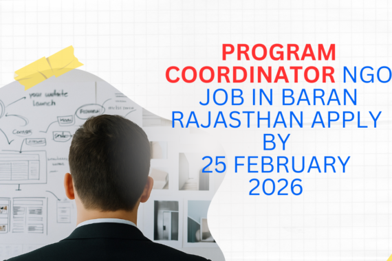 NGO Job in Baran Rajasthan for Program Coordinator Apply By 25 February 2026
