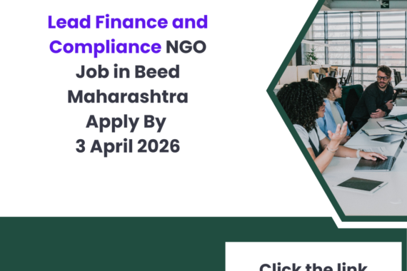 NGO Job in Beed Maharashtra for Lead Finance and Compliance Apply By 3 April 2026