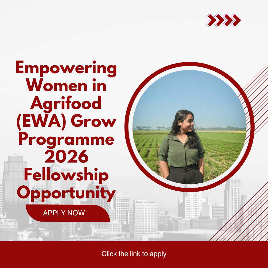 Apply Now Empowering Women in Agrifood (EWA) Grow Programme 2026 Fellowship Opportunity ngoscope.com