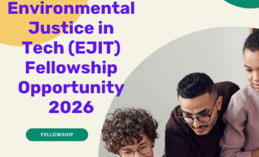 Application Open for Environmental Justice in Tech (EJIT) Fellowship Opportunity 2026 ngoscope.com