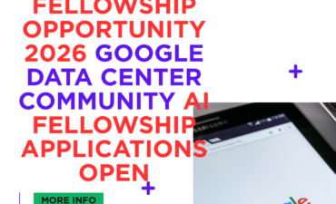 Fully Funded Fellowship Opportunity 2026 Google Data Center Community AI Fellowship Applications Open ngoscope.com