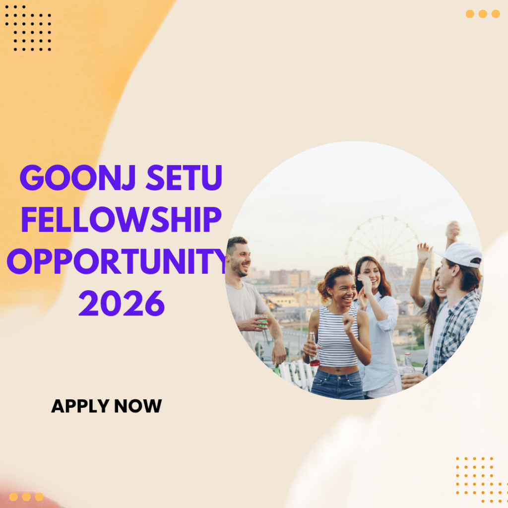 Goonj Setu Fellowship Opportunity 2026 Applications Open