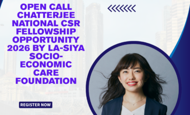 Open Call Chatterjee National CSR Fellowship Opportunity 2026 by La-SIYA Socio-Economic Care Foundation ngoscope.com