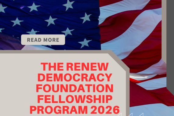 The ReNew Democracy Foundation Fellowship Program 2026 United States of America USA Apply Now ngoscope.com