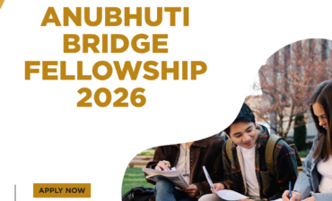 Applications Open for Anubhuti Bridge Fellowship 2026 ngoscope.com