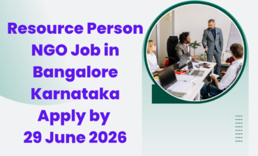 NGO Job in Bangalore Karnataka for Resource Person Apply by 29 June 2026 ngoscope.com