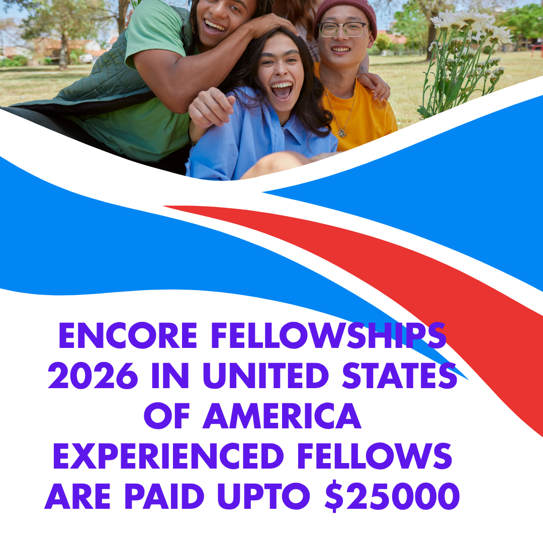 Open Applications for Encore Fellowships 2026 in United States of America Experienced Fellows are Paid Upto $25000 ngoscope.com