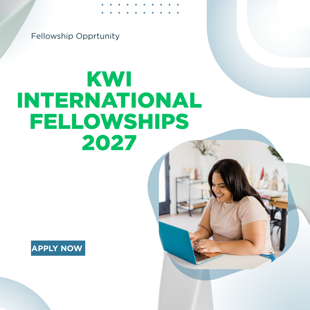 KWI International Fellowships 2027 Applications are now open ngoscope.com