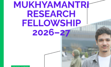 Mukhyamantri Research Fellowship 2026–27 by Government of Odisha ngoscope.com