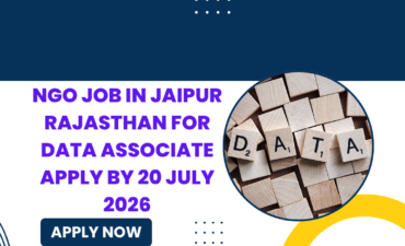 NGO Job in Jaipur Rajasthan for Data Associate Apply by 20 July 2026 ngoscope.com