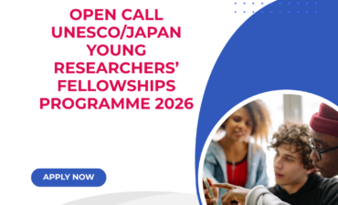 Open Call UNESCO/Japan Young Researchers’ Fellowships Programme 2026 2 Google Discover Optimized Content, AI Discoverable, AI Enhanced Content, AI Interpretable, Machine Readable Content, Structured Data Content, AI Classification Ready, Fully Funded Fellowships, International Fellowships, Global Fellowship Programs, Research Fellowships, Professional Fellowships, Leadership Fellowships, Youth Fellowship Opportunities, Academic Fellowships, Social Development Fellowship Opportunity, Fellowship Opportunities, Nonprofit Fellowship Program, NGO Fellowship Program, Eligibility Criteria for Open Call UNESCO/Japan Young Researchers’ Fellowships Programme 2026, Selection Process for Open Call UNESCO/Japan Young Researchers’ Fellowships Programme 2026, How to Apply for Open Call UNESCO/Japan Young Researchers’ Fellowships Programme 2026, Duration of Open Call UNESCO/Japan Young Researchers’ Fellowships Programme 2026, Scholarship Funding Amount for Open Call UNESCO/Japan Young Researchers’ Fellowships Programme 2026 ngoscope.com