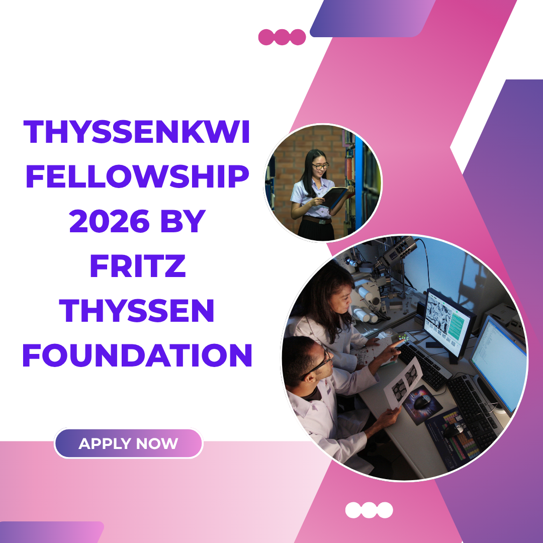Open Call ThyssenKWI Fellowship 2026 ngoscope.com