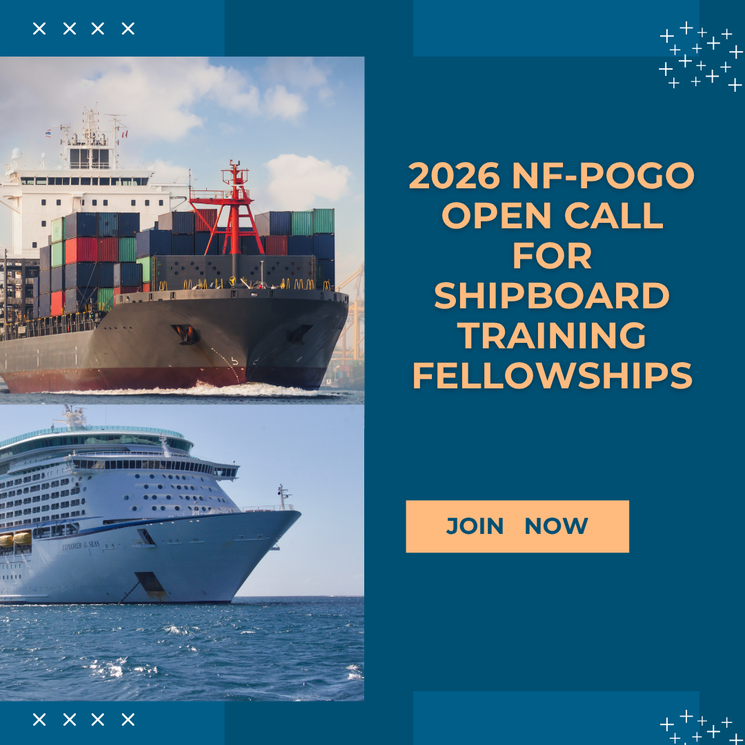 2026 NF-POGO Open Call for Shipboard Training Fellowships ngoscope.com