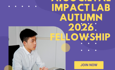 AI Societal Impact Lab Autumn 2026 Fellowship Applications are now open ngoscope.com