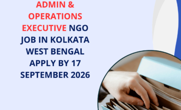 NGO Job in Kolkata West Bengal for Admin & Operations Executive Apply by 17 September 2026 2 NGO Job in Kolkata West Bengal for Admin & Operations Executive Apply by 17 September 2026 ngoscope.com