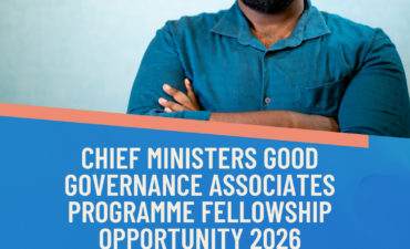 Open Call for Chief Ministers Good Governance Associates Programme Fellowship Opportunity 2026 ngoscope.com