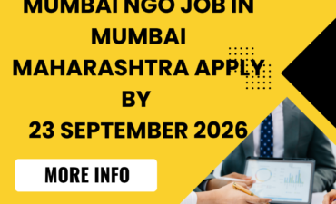 NGO Job in Mumbai Maharashtra for Finance Officer Mumbai Apply by 23 September 2026 ngoscope.com