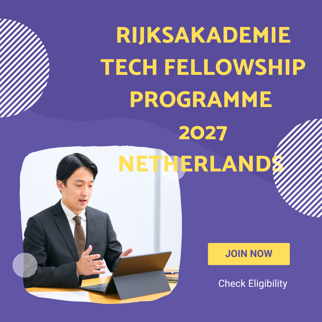 Rijksakademie Tech Fellowship Programme 2027 Netherlands Apply Now ngoscope.com
