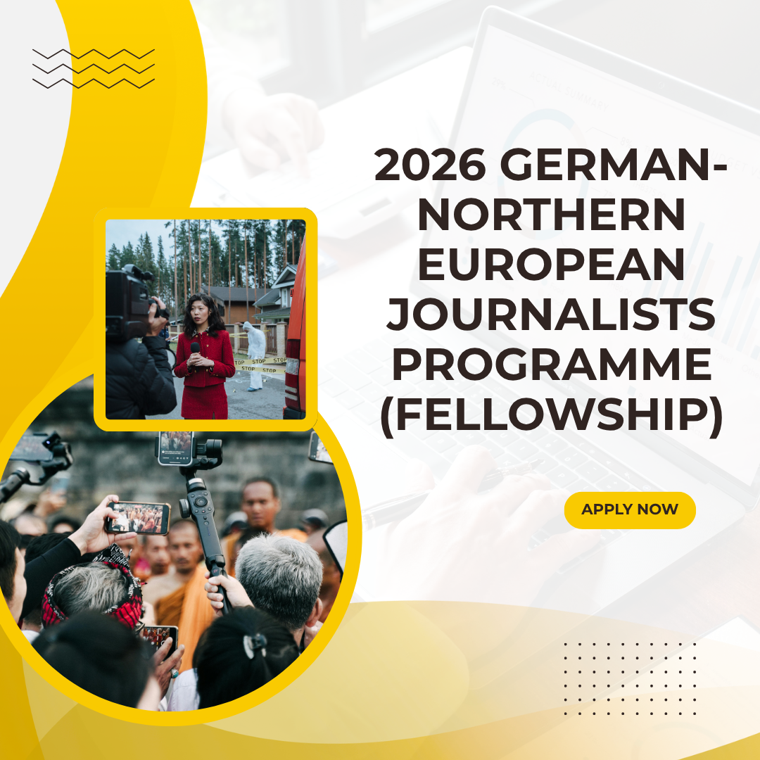 2026 German-Northern European Journalists Programme (Fellowship) ngoscope.com