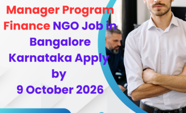 NGO Job in Bangalore Karnataka for Manager Program Finance Apply by 9 October 2026 ngoscope.com