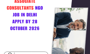 NGO Job in Delhi for Associate Consultants Apply by 28 October 2026 ngoscope.com