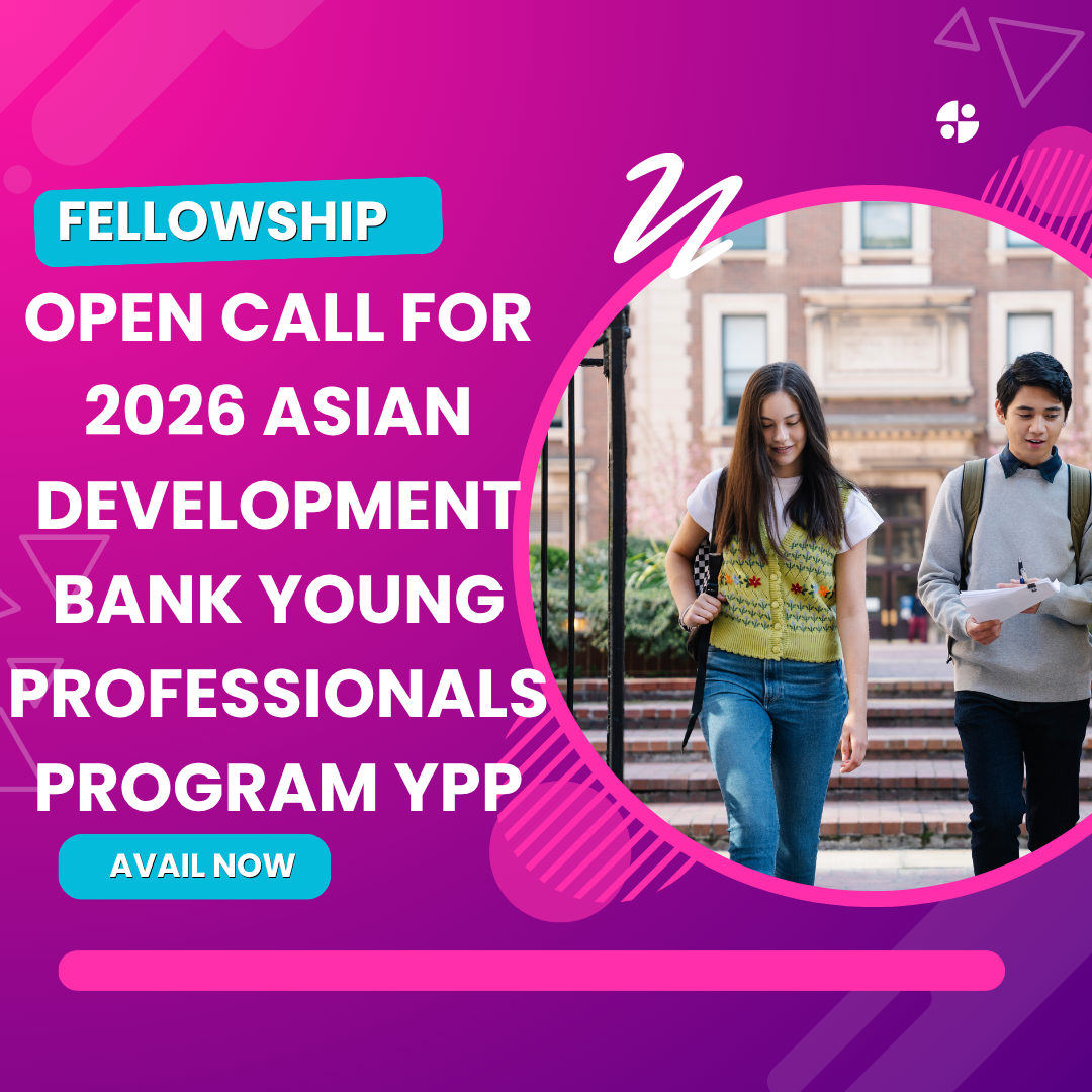 Open Call for 2026 Asian Development Bank Young Professionals Program YPP ngoscope.com