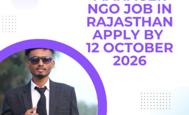 NGO Job in Rajasthan for Program Manager Apply by 12 October 2026 ngoscope.com