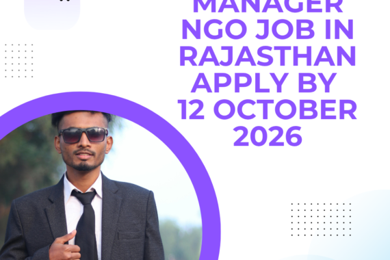 NGO Job in Rajasthan for Program Manager Apply by 12 October 2026 ngoscope.com