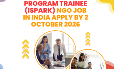 NGO Job in India for Program Trainee (iSpark) Apply by 2 October 2026 ngoscope.com