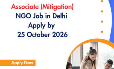 NGO Job in Delhi for Associate (Mitigation) Apply by 25 October 2026 ngoscope.com