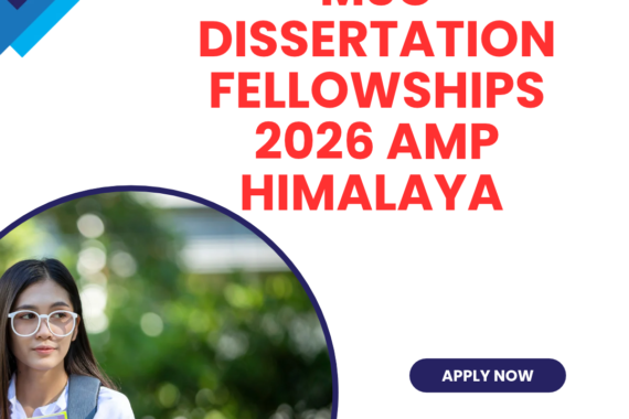 MSc Dissertation Fellowships 2026 AMP HIMALAYA by The Ashoka Trust for Research in Ecology and the Environment Applications Open ngoscope.com