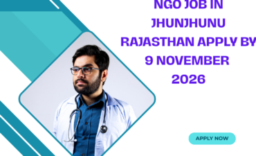 NGO Job in Jhunjhunu Rajasthan for Medical Officer Apply by 9 November 2026 ngoscope.com