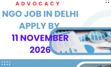 NGO Job in Delhi for Senior Lead Advocacy Apply by 11 November 2026 ngoscope.com